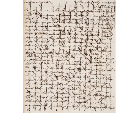 Waterloo.- Greaves (Joseph) Autograph Letter signed to his father Joseph Greaves at Kendal, Westmorland, 4pp. (first page wri
