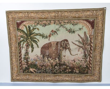 An Indian tapestry 66cm x 83cm