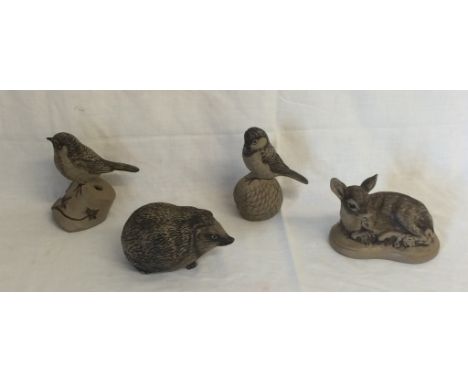 4 x Poole Pottery Animals 