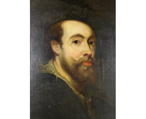 After Peter Paul Rubens: self portrait, oil on canvas, unsigned, 73 by 62cm, in a gold over painted gilt wood frame.
Provenan