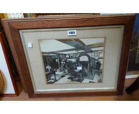 A selection of framed photographic prints and other images - various subjects