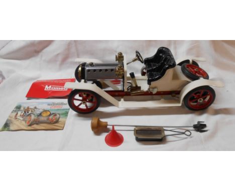 A vintage Mamod steam roadster SA1 in original box with instructions