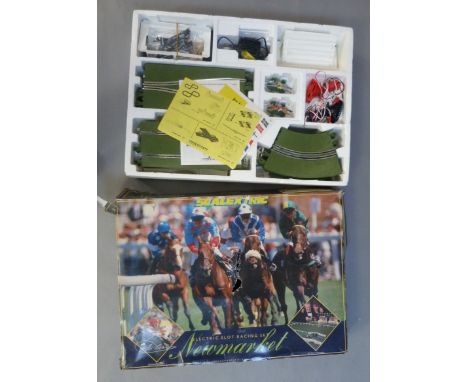 A boxed Scalextric electric slot racing set - Newmarket 