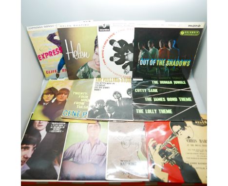 Thirty-five EPs, mainly 1960s including The Kinks, The Beatles and The Rolling Stones