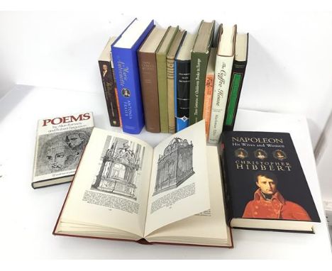 A mixed lot of books including topics around The Napoleonic Wars, books of architectural and material culture interest, John 