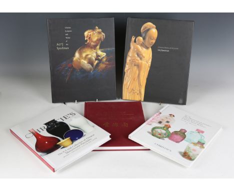 A large collection of Asian art auction catalogues and exhibition catalogues, the majority Christies, including Christies 'Th