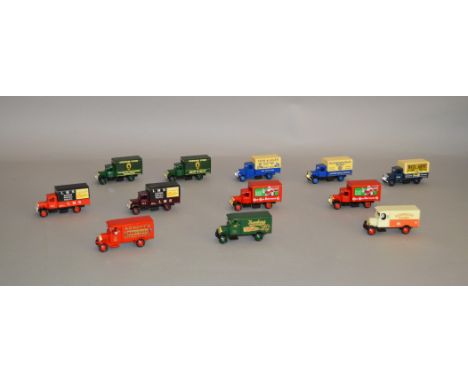 104 x unboxed Lledo pre-production metal and plastic models, including: 24 x Delivery Van models, various liveries including 