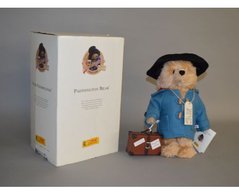 Steiff Paddington Bear, blond, 29cm, 2007, ltd.ed. 880/1500. Boxed, G+.