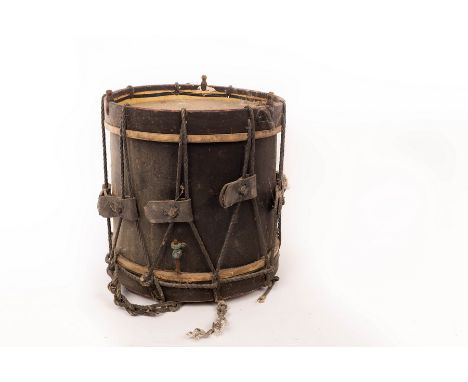 A Regimental drum, The Royal Irish Rifles, with Regimental Crest, 36cm diameter, 37cm high CONDITION REPORT: Dates from the f