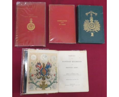 Royal Scots Fusiliers And Scottish Booksconsisting History Of The Scottish Regiments In The British Army by Murray, printed 1