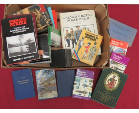 Military Orientated Booksincluding Armed Forces Of World War II ... Naval Ratings Handbook ... The Naval Calendar ... Ships O