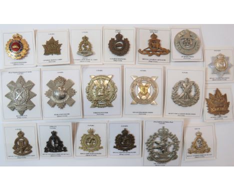 Canadian Cap Badgesincluding white metal KC Black Watch of Canada ... White metal Toronto Scottish ... White metal Queens Own