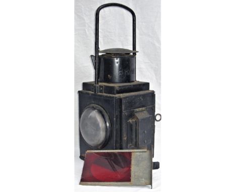 BR (W) Brake van side lamp. Complete with interior and removable red filter (shown). Excellent condition.