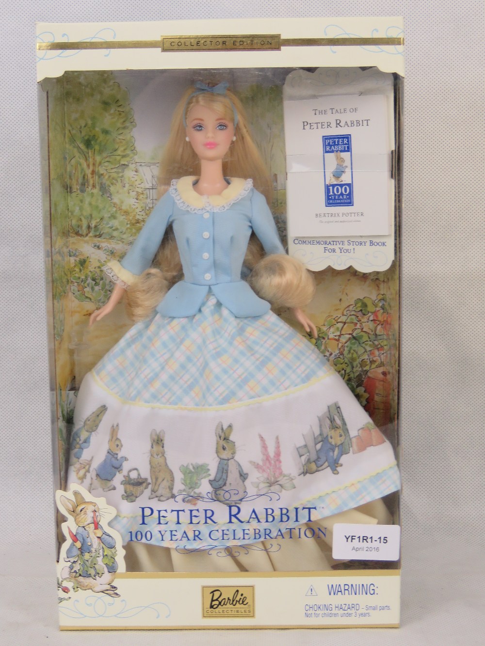 peter rabbit 100 year celebration barbie