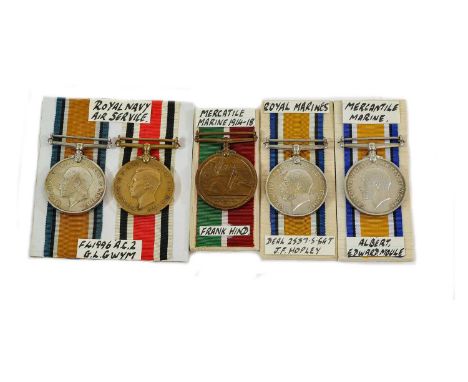 A First/Second World War Pair, comprising British War Medal to F.42996 G.L.GWYN. A.C.2 R.N.A.S. and Special Constabulary Long