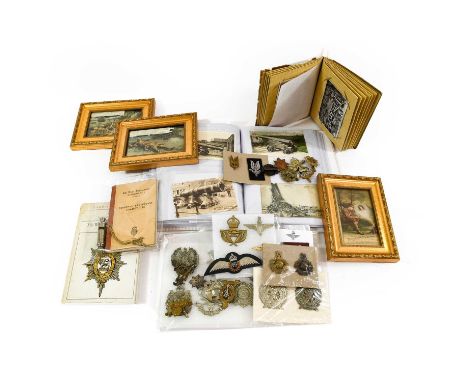 A Collection of Approximately Thirty British Cap and Glengarry Badges, including First World War Royal Ordnance Factories, 25