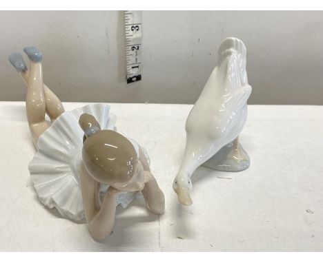 Two Nao figurines, shipping unavailable