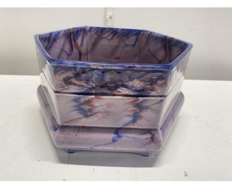 A Art Deco period planter by Wardle, shipping unavailable