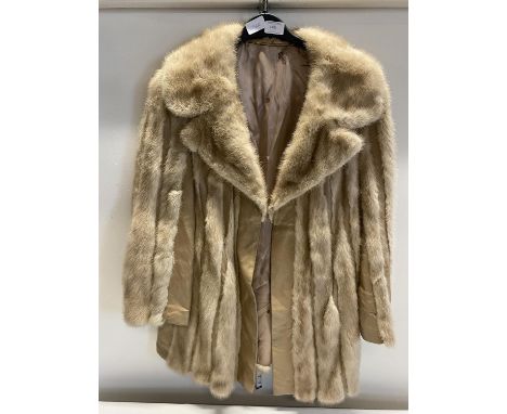 A vintage ladies fur coat