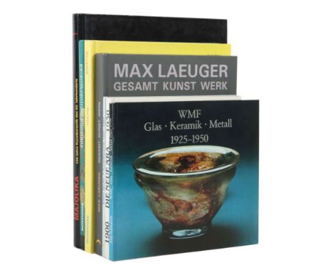 7 Bücher | KeramikA. Mehlstäubler, Max Laeuger - Gesamt Kunst Werk, Badisches Landesmuseum Karlsruhe, 2014; M. Bachmayer, Kar