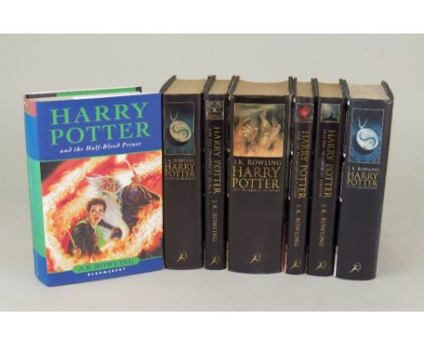 ROWLING (J.K.) FIRST EDITION HARRY POTTER &amp; THE GOBLET OF FIRE, 2005 together with six other Harry Potter titles (later e