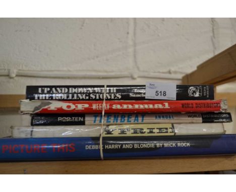 Five books on music to include Up and Down with The Rolling Stones and others