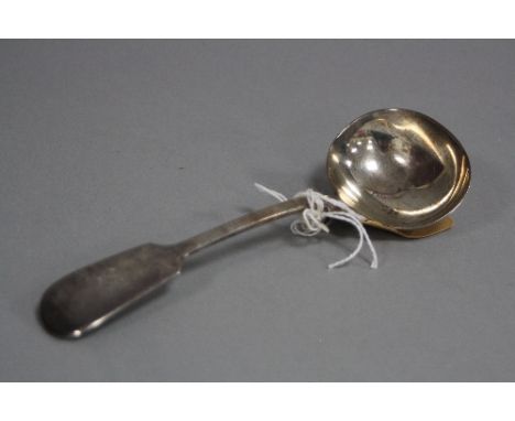 A WILLIAM IV SILVER LADLE, dated 1836 (W E ), London