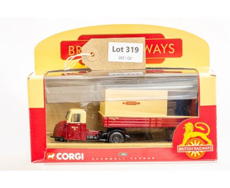 Manufacturer  - Corgi | Description - Scammell Scarab - British Rail | Stock Code - 15005 | Notes - None| Scale - 1:50 | Cert