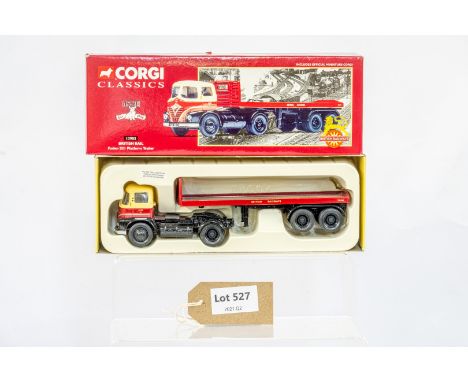 Manufacturer  - Corgi | Description - Foden S21 Platform Trailer - British Rail | Stock Code - 13903 | Notes - None| Scale - 