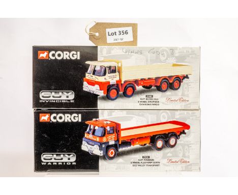 Manufacturer  - Corgi | Description - Guy Invincible 8 Wheel &amp; Guy Warrior 6 Wheel - Wynns Transport | Stock Code - N/A |