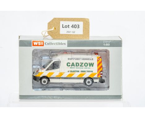 Manufacturer  - WSI | Description - Mercedes Sprinter - Cadzow | Stock Code - 02-1601 | Notes - None| Scale - 1:50 | Certific