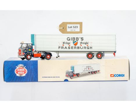 Manufacturer  - Corgi | Description - Atkinson Borderer Fridge Trailer - Gibbs of Fraserburgh | Stock Code - CC12503 | Notes 