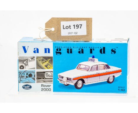 Manufacturer  - Vanguards | Description - Rover 2000 - West Midlands Police | Stock Code - VA27007 | Notes - None| Scale - 1: