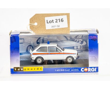 Manufacturer  - Vanguards | Description - Ford Fiesta MKI 1.3GL - Hertfordshire Police | Stock Code - VA12503 | Notes - None|
