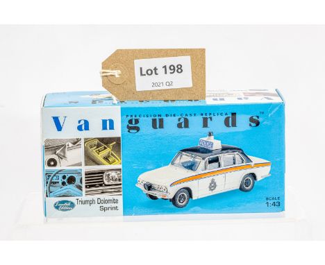 Manufacturer  - Vanguards | Description - Triumph Dolomite Sprint - West Yorkshire Metropolitan Police | Stock Code - VA53002