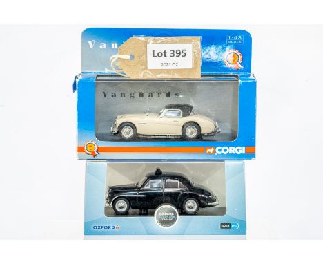 Manufacturer  - Oxford Diecast &amp; Corgi | Description - Austin Healey 100-Six &amp; Mgza Magnette | Stock Code - MGZ003 &a