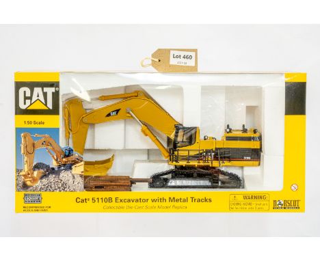 Manufacturer  - Norscott | Description - CAT 5110B Excavator With Metal Tracks | Stock Code - 55098 | Notes - None| Scale - 1