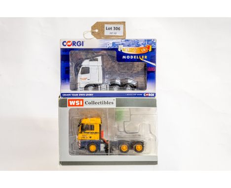 Manufacturer  - Corgi &amp; WSI | Description - Ainscough Volvo FH 6x2 &amp; Man Tractor Units | Stock Code -  | Notes - Code