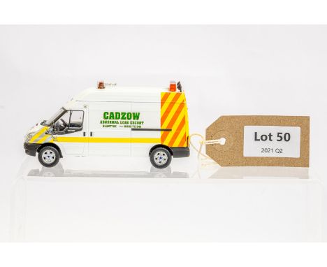 Manufacturer  - Corgi | Description - Ford Transit Van - Cadzow | Stock Code - N/A | Notes - Code 3 &amp; No Box| Scale - 1:5