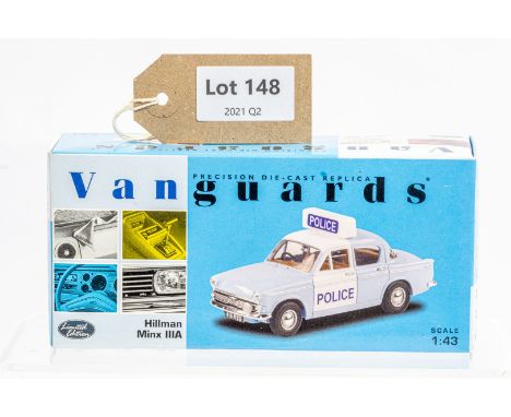 Manufacturer  - Vanguards | Description - Hillman Minx IIIA - Somerset County Constabulary | Stock Code - VA06805 | Notes - N