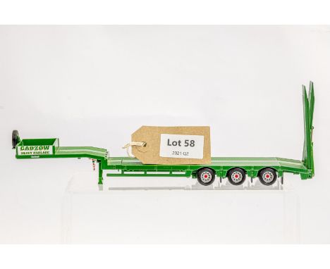 Manufacturer  - Corgi | Description - Nooteboom Step Frame Trailer - Cadzow | Stock Code - CC13912 | Notes - Trailer Only, No