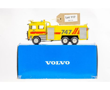 Manufacturer  - Conrad | Description - Volvo F12 Airport Fire Engine | Stock Code - 4392 | Notes - None| Scale - 1:50 | Certi