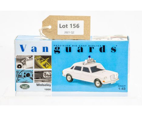 Manufacturer  - Vanguards | Description - Wolseley 1800 - City Of London Police | Stock Code - VA08501 | Notes - None| Scale 