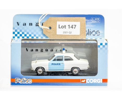 Manufacturer  - Vanguards | Description - Ford Escort MKI - Suffolk Police | Stock Code - VA09502 | Notes - None| Scale - 1:4