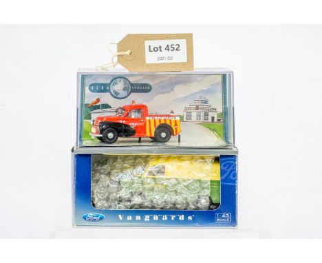 Manufacturer  - Corgi &amp; Vanguard | Description - 2 x Boxed Car Models - Morris Minor &amp; Ford Transit Van | Stock Code 