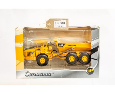 Manufacturer  - Cararama | Description - Volvo A40D Articulated Dump Truck | Stock Code -  | Notes - None| Scale - 1:50 | Cer