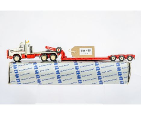 Manufacturer  - Conrad | Description - Volvo NL12 &amp; Talbert Tieflader | Stock Code - 3912 | Notes - None| Scale - 1:50 | 