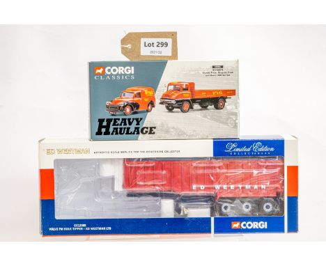 Manufacturer  - Corgi | Description - Ed Weetman Ltd Tipper Trailer &amp; Wynn's Morris 1000 Van | Stock Code - CC13505 &amp;