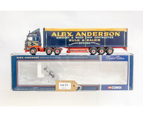 Manufacturer  - Corgi | Description - Volvo FH Bulker - Alex Anderson | Stock Code - CC12414 | Notes - None| Scale - 1:50 | C