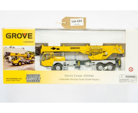 Manufacturer  - Norscott | Description - Grove ATS540 Crane | Stock Code - 30098 | Notes - None| Scale - 1:50 | Certificate -